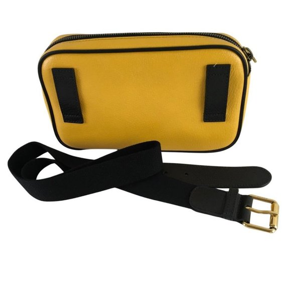 Gucci Men's Waist Bag Belt 100 Centennial Music is Mine Yellow Color Sz M - Picture 8 of 10